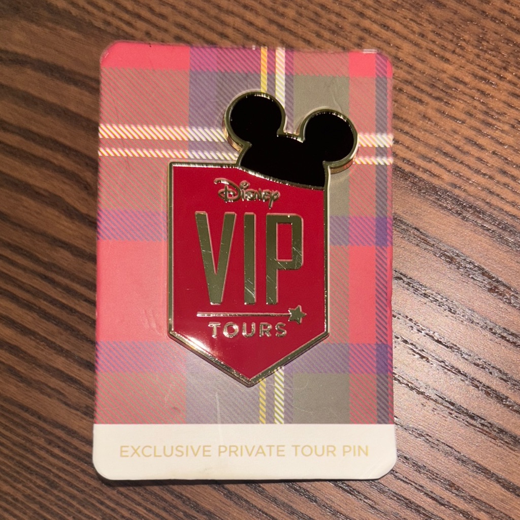 Disney Vip Tours Pin  Rare
